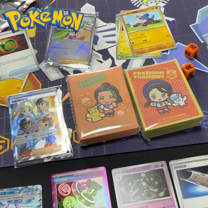 

100%Original Pokemon Paldea Trainer Suit Ptcg 16.0 Pendant Battle Gift Box Trading Anime Simplified Chinese Collectible Card Toy