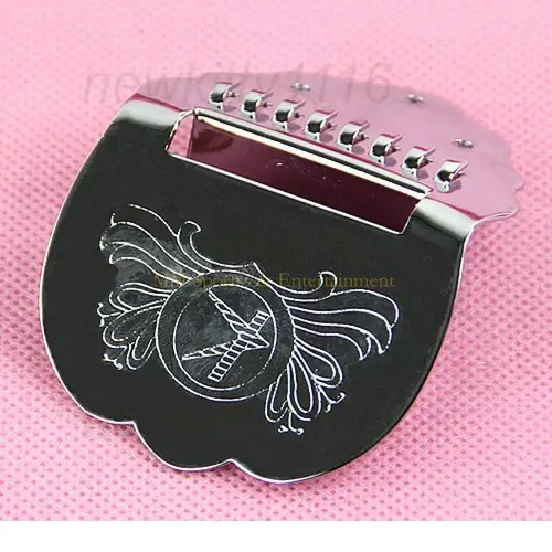 Imagen 2 del producto Nueva marca cordal mandolina guitarra festoneada corta cromada