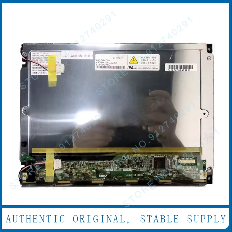 Originl 10.4 Inch Optrex AA104VC01 AA104VC01A T-51513D104JU-FW-A-AC  Industrial LCD Display Screen 640x480