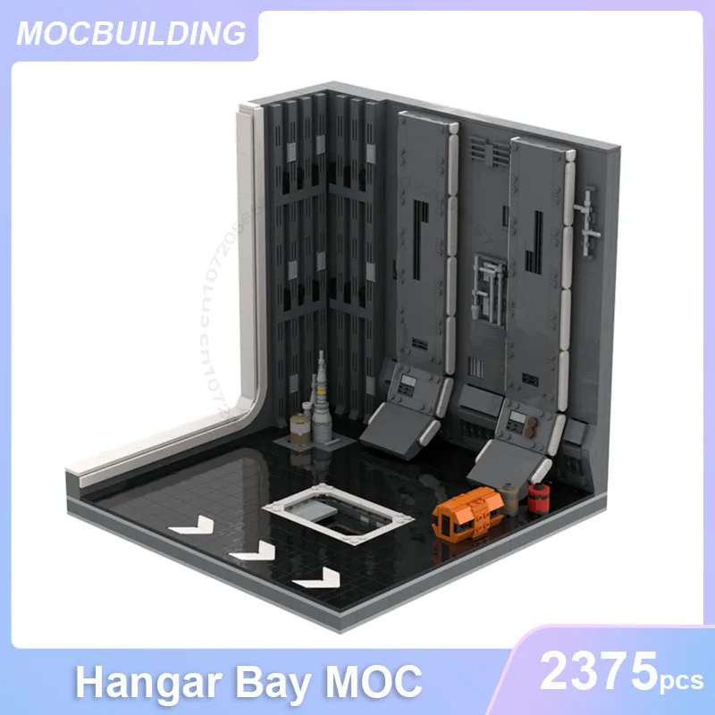 

Hangar Bay MOC Building Blocks DIY Assemble Bricks UCS Space Architecture Display Creative Educational Xmas Toys Gifts 2375PCS