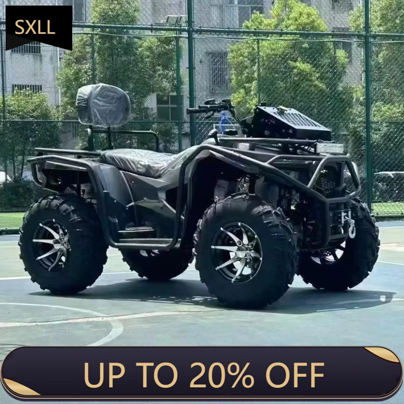 

SXLL 400CC top-powered, four-wheel drive all-terrain vehicle, the ultimate transportation tool for off-road players