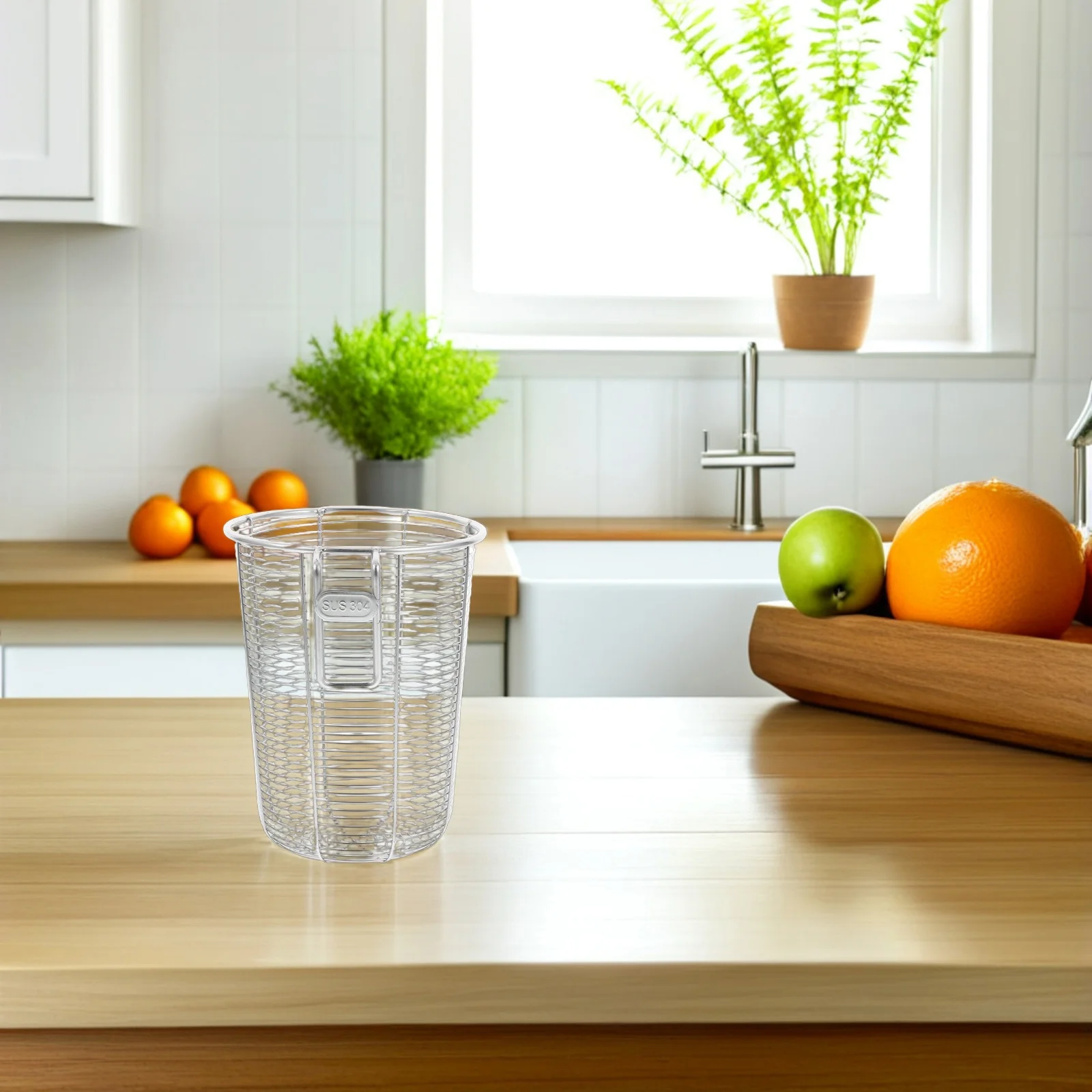 

2Pcs Stainless Steel Kitchen Utensil Holder Chopstick and Spoon Drainer Counter Cutlery Organizer Storage Rack for Silverware