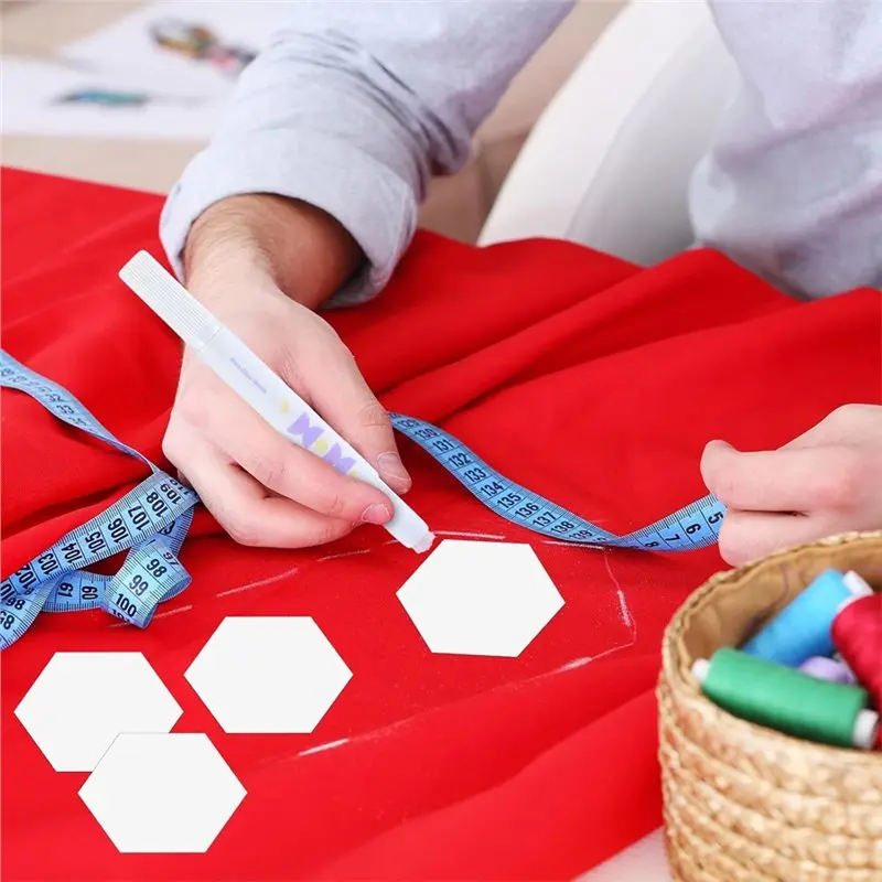 For DIY Patchwork For Quilting Fabric Set Paper Piecing For Sewing Supplies Crafts