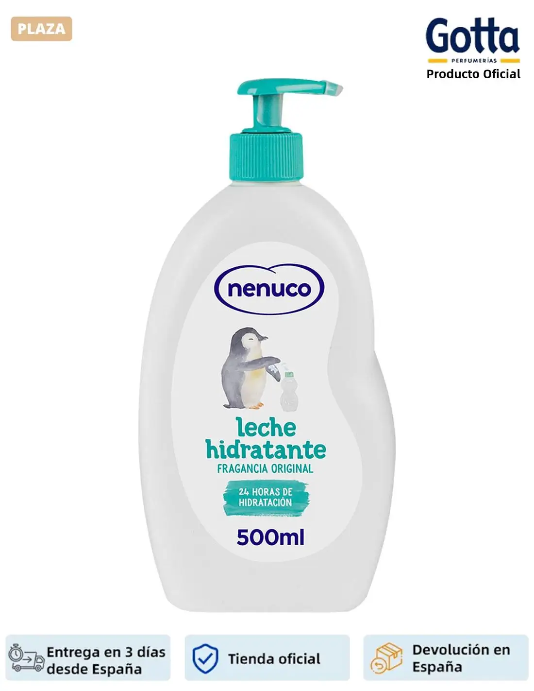 NENUCO-moisturizing milk-500 ML-beauty and health, bath and shower, bath-