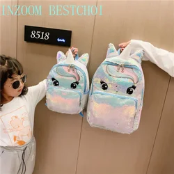 New Children Schoolbag Unicorn Backpack Cute Girls School Bags Kids Backpacks Shoulder Bag Mochila Infantil