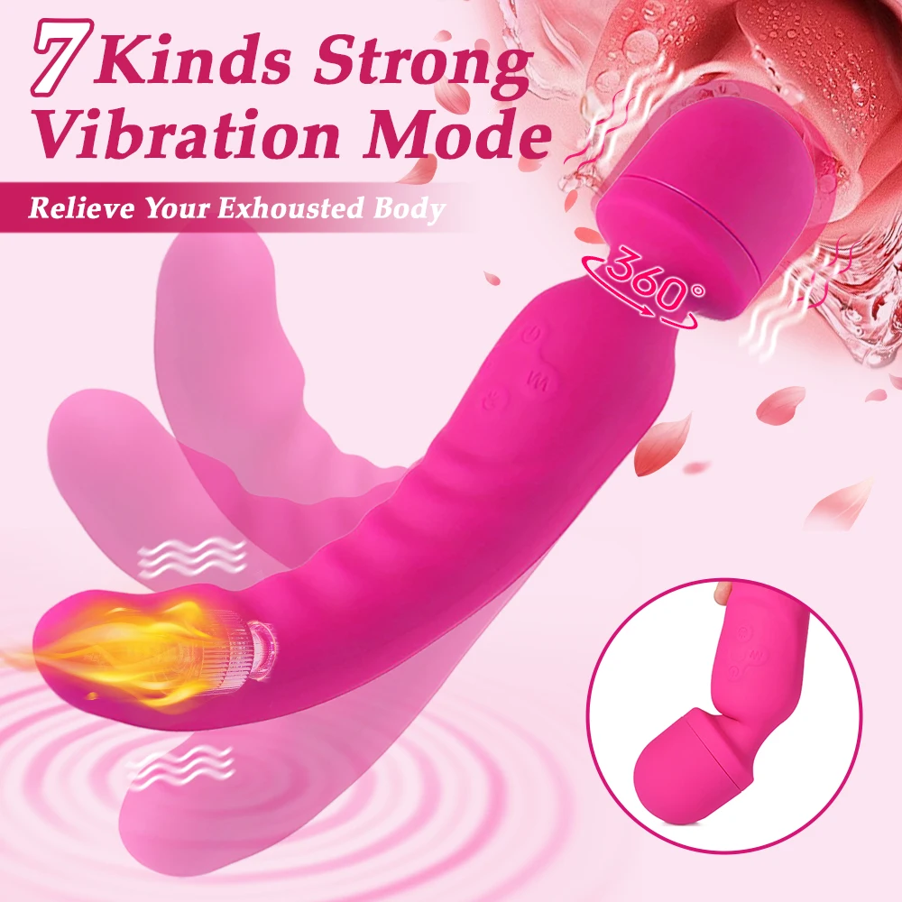 Powerful AV Vibrator for Women G Spot Dildos Magic Wand Clitoris Stimulator Female Vagina Massager Adults Sex Toys for Women