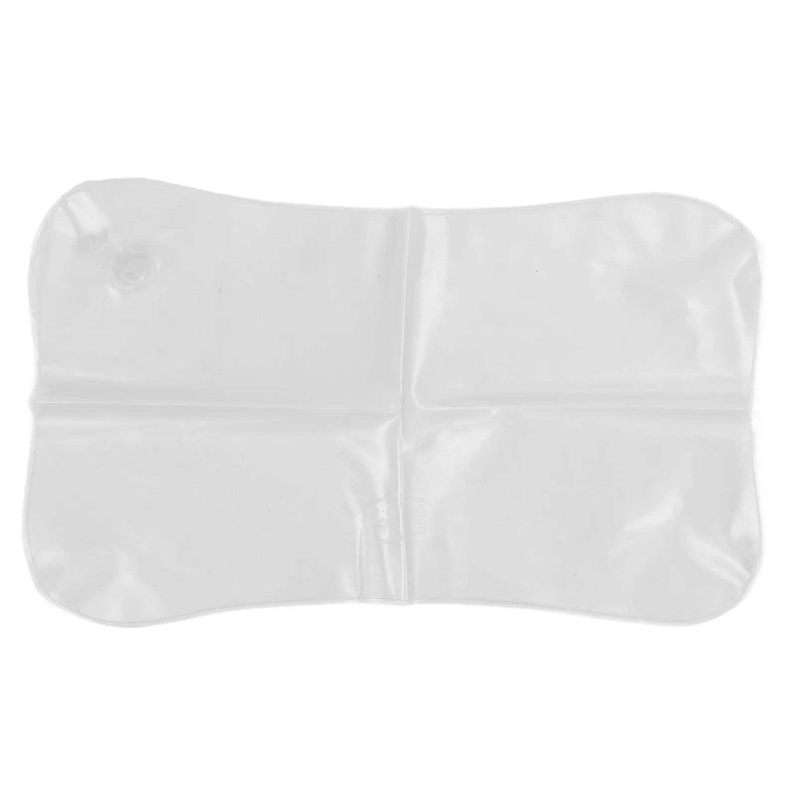 Almohada inflable de viaje para acampar, almohada de aire portátil ergonómica con textura de PVC, para ancianos, para mochilero