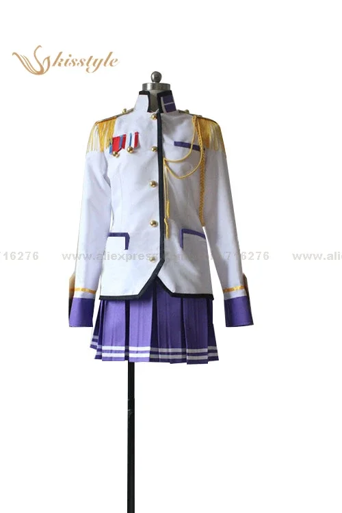 

Kisstyle Fashion Walkure Romanze:Shojo Kishi Monogatari Walroma Celia Cumani Aintree Uniform Cosplay Clothing Costume