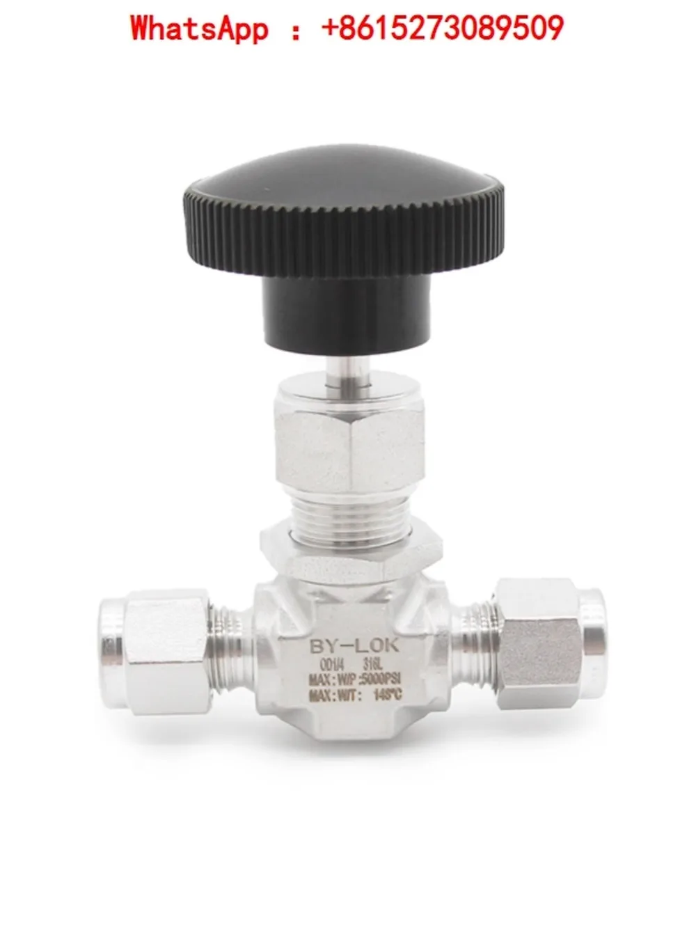 

316L stainless steel high-pressure card sleeve needle valve globe valve gas source flow control valve high-pressure resistant