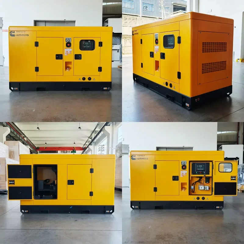 Power 80kw 100kva 125KVA 100KW 6BTA5.9-G2 Open Silent Soundproof Genset Generator Set with Orginal Engine