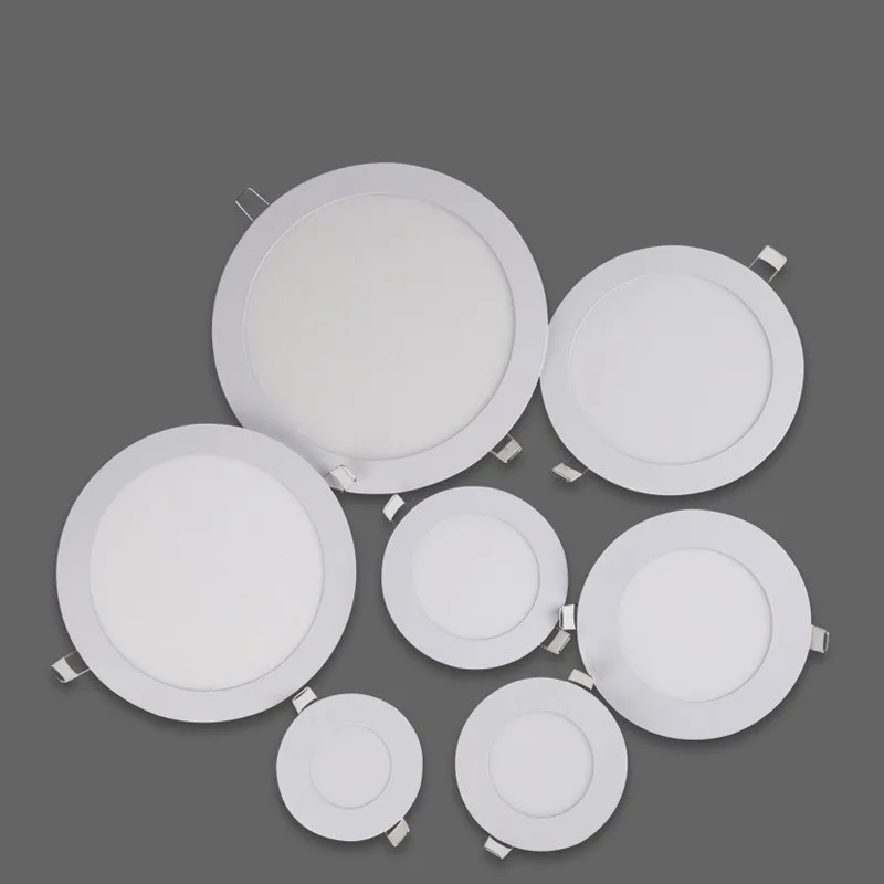 Embedded LED Panel Light Concealed Ceiling Light 3W6W12W15W18W Household Downlight Flat Light Commercial Ceiling Light