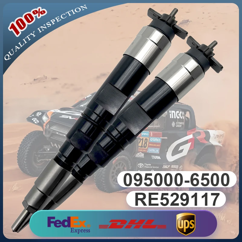 

Топливная форсунка Common Rail 095000-6500 RE529117 SE501927 RE546782 для двигателя John Deere 4045 6068 E240LC E300LC 210G экскаватора