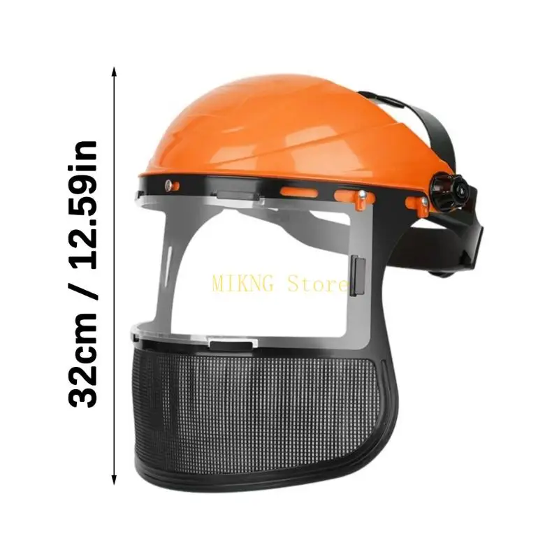 完全なカバレッジ保護フェイスマスク衝撃に対する透明なシールド抵抗調節可能なヘッドギア安全ヘルメットハットベストセール