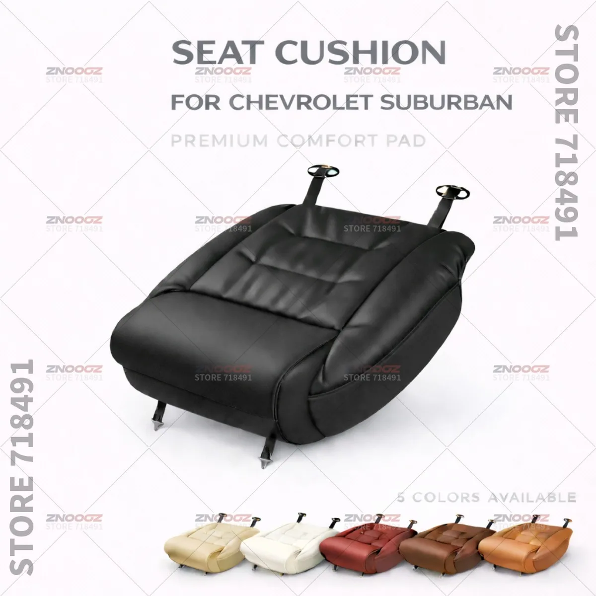 Car Seat Leg Support Extension Seat Cover Memory Foam Extender Cushion Interior Accessories For Alpine Suburban