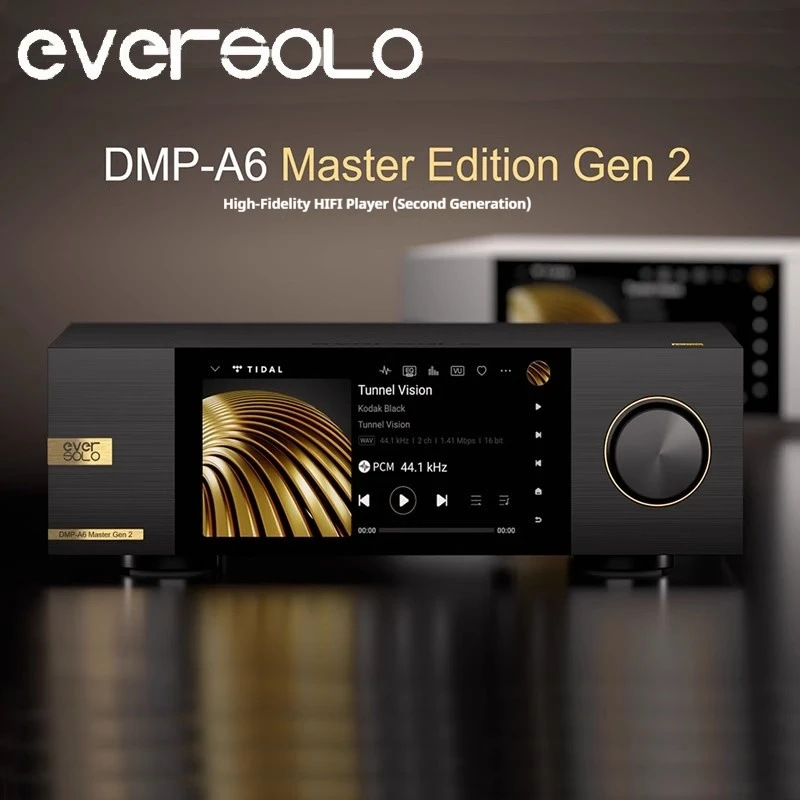 مشغل موسيقى Eversolo DMP-A6 GEN2 Master Digital Decoding HiFi بدون فقدان، وسائط البث
