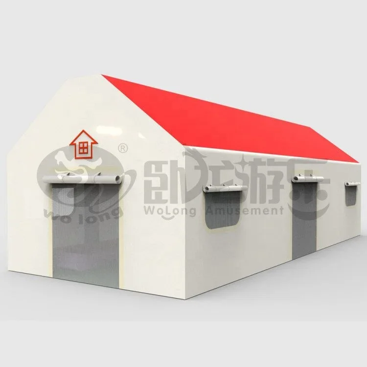 Mobile Inflatable Field Hospital Rescue Medical Red Cross disaster relief Shelter tent for Emergency tent