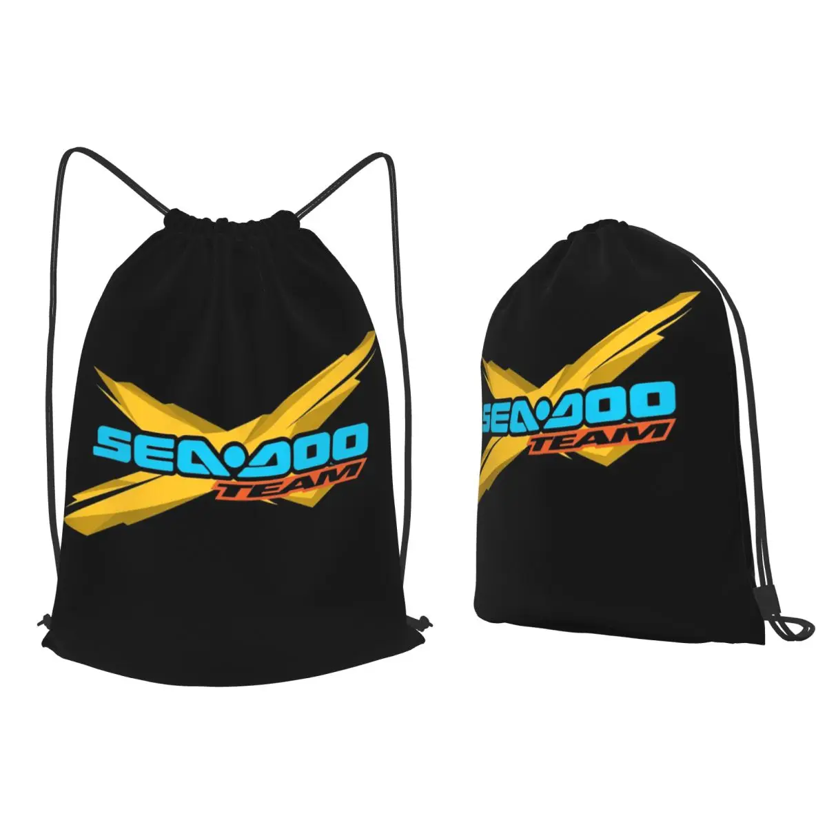 Sea Doo Team Rxt Brt Marine Backpacks Fashion Drawstring Bundle Pocket Shoes Bag Book Bags for Man Woman School