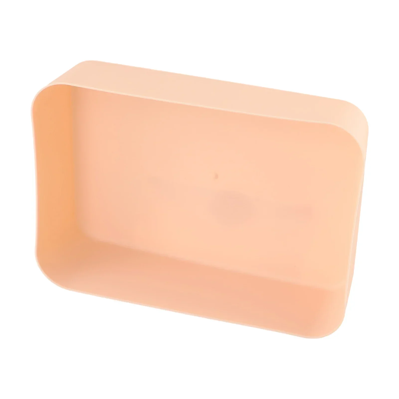 Small Box Storage Box Kitchen Plastic Material Tableware Clearer Classification Drawer For Dressing Table Drawer Light Blue