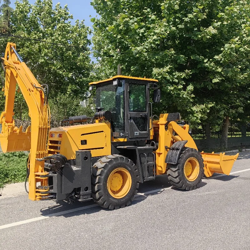 Multi-Functional Front Loader With Various Auxiliary Tools For Busy Construction Projects At Both Ends