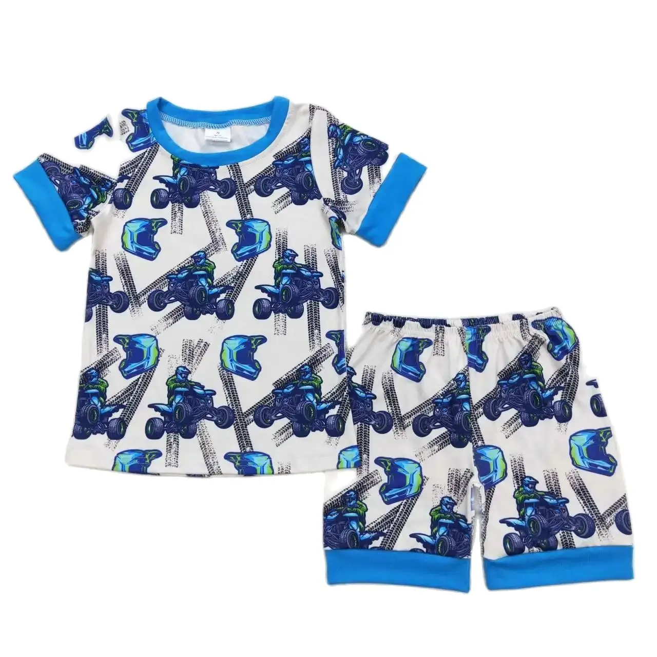 

Wholesale Baby Boy Short Sleeves Shirt Infant Two Pieces Sleepwear Set Shorts Outfit Summer Children Kids Ducks Camo Pajamas