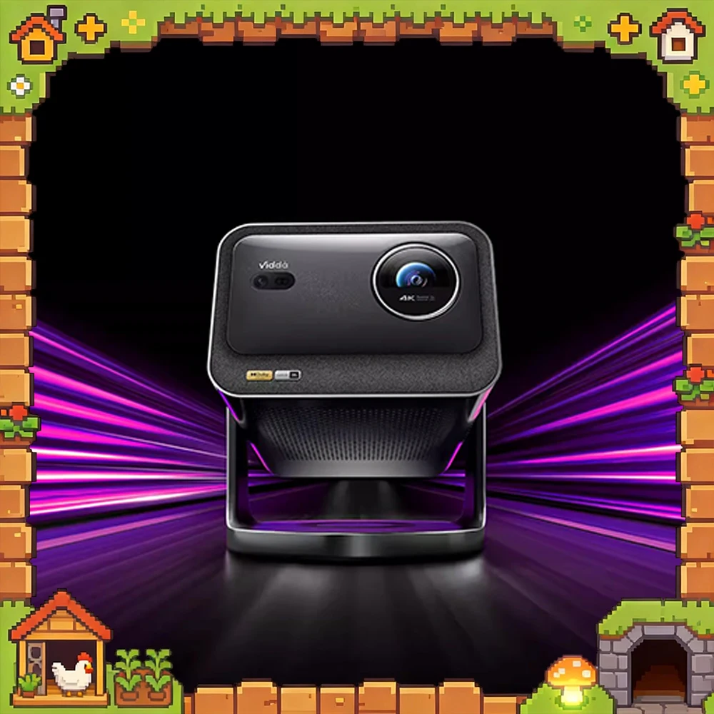 

Проектор Vidda C3S с трехцветным лазером, 4K HDR10, 2400 кроненц-лм, контрастность 15000:1, интеллектуальное предотвращение препятствий