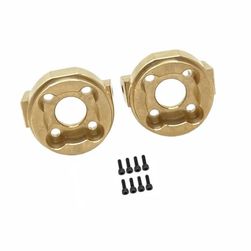 Designed for MJX 1/8 H8H New Version Remote Control Car Brass Front Axle C-shape Holder Metal Upgrade Modified Parts