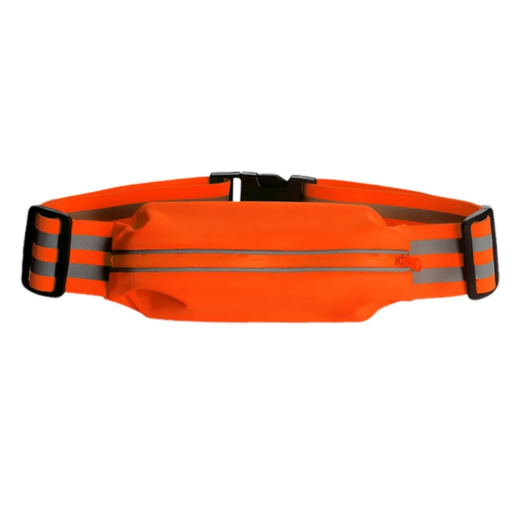 

Multicolor Running Waist Bags Reflection Strip Elastic Sports Bags Waterproof Large Capacity Running Belt Bag