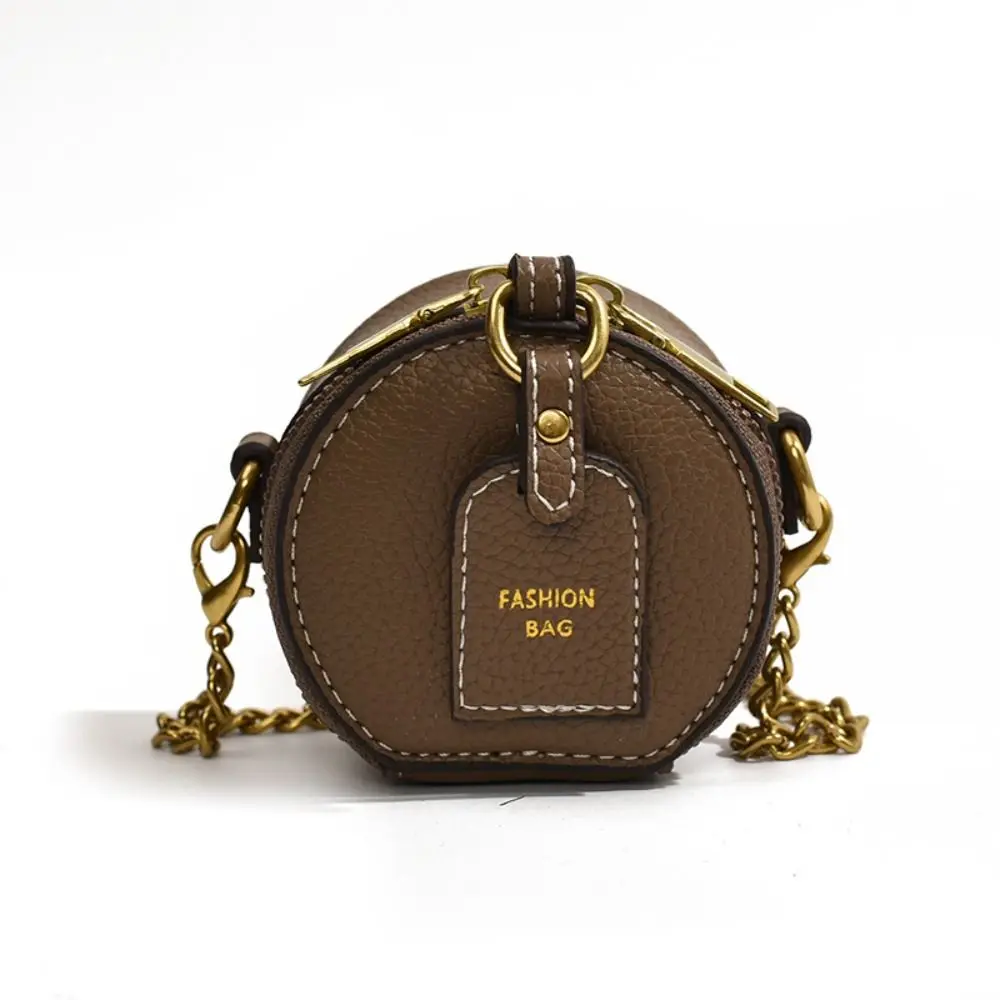 

Cute Chain Coin Purse Bag Mini Round Cake Small Bags Letter Print Crossbody Bag Kids