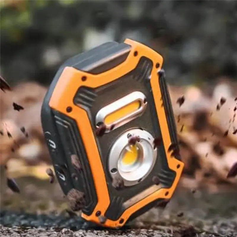 

Перезаряжаемый светодиодный рабочий фонарь BABQ 30W - портативный, 180° ° Складная ручка с магнитным основанием, 5 режимов освещения для освещения рабочей площадки