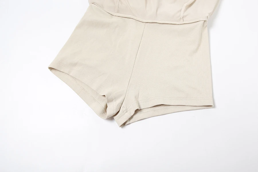 Nibber 2026 Sommer Einfarbiger Schlichter Alltagstauglicher Sexy Gerippter High-Street Trendiger Cooler Damen Laminierter Rüschenrock – Detail 20