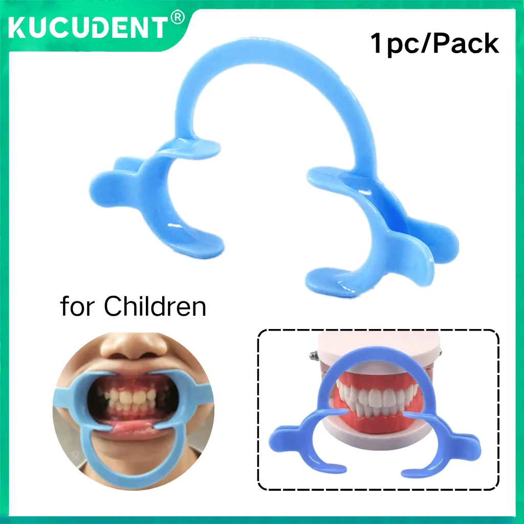 

Dental C Shape Mouth Opener Plastic Lip Cheek Retractors for Kids Teeth Whitening Dentistry Oral Care Orthodontic Expander Tool