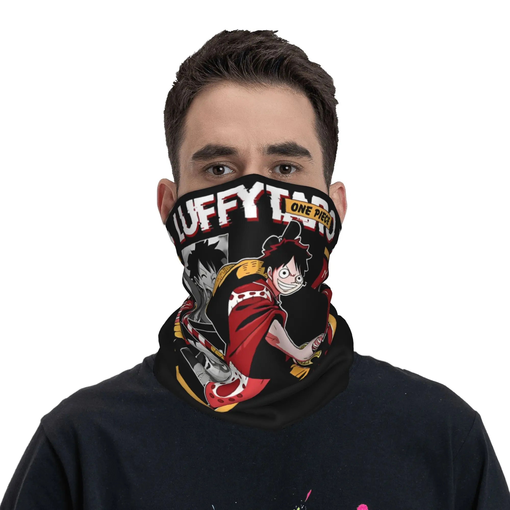 o-one-piece-e luffys onepiece Mask Scarf Merch Neck Cover  Bandana Multifunctional Running Hair Band Wrist Wraps