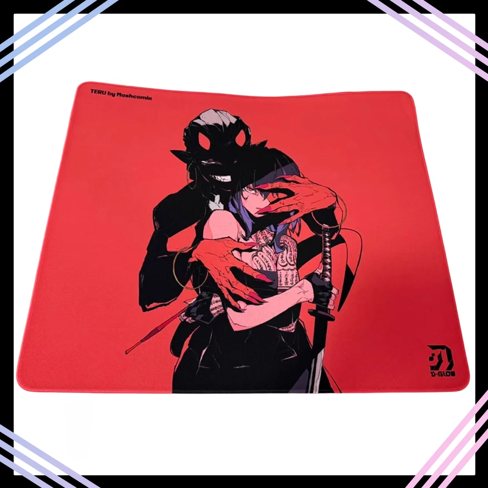 

D-GLOW Blade TERU Mousepad FPS Both Smoothness And Control Mouse Pad Delicate Fabric Sweatproof For APEX Valorant Pc Accessories