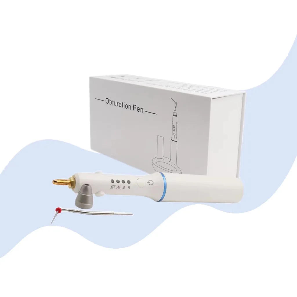 Den tal gutapercha sistema de obturación endodóntica Endo pluma de obturación calentada 4 puntas inalámbricas
