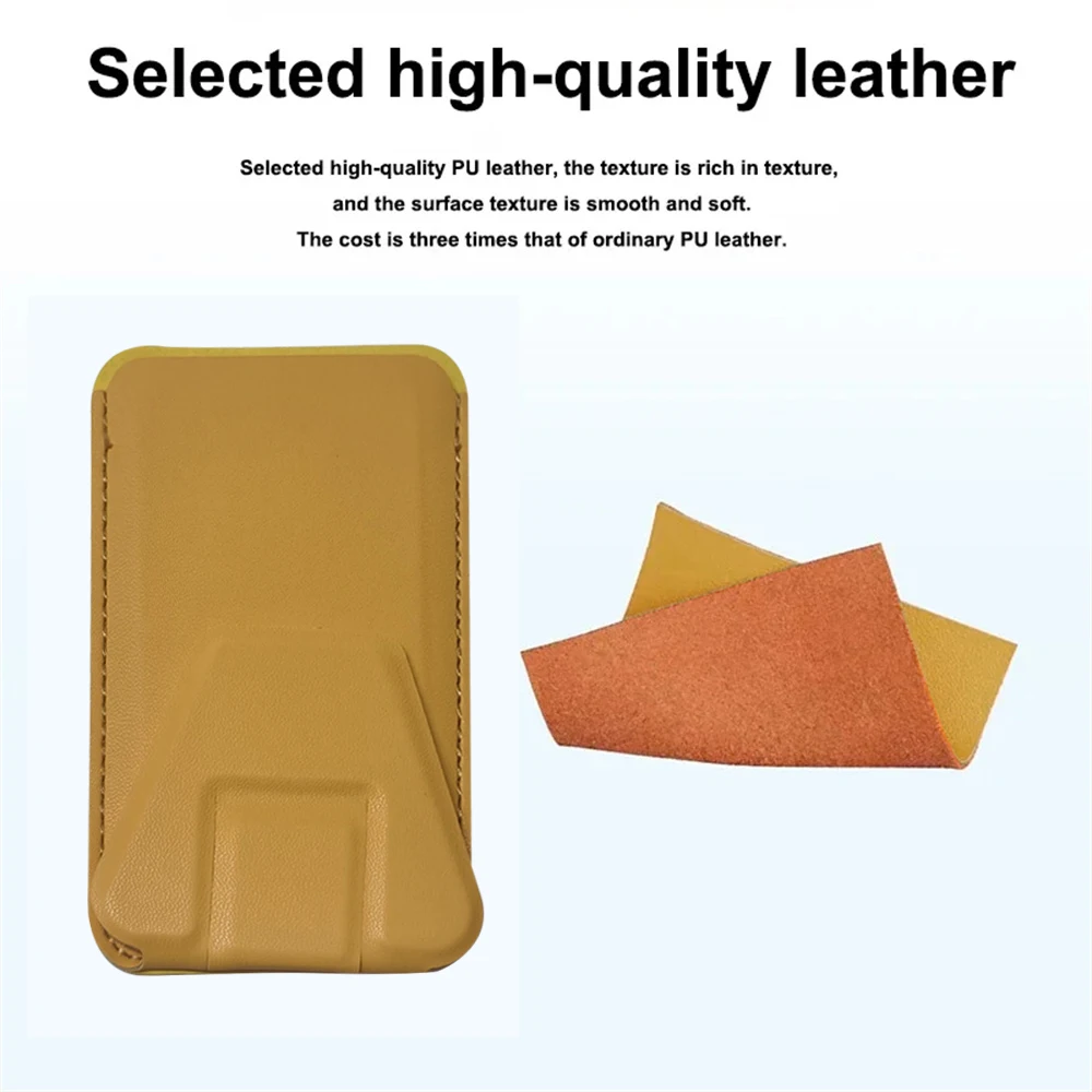 Protable Card Holder Case for iPhone 15 14 13Pro Max Plus for Samsung Galaxy  S22 S23 Ultra Universal Wallet Shells Phone Holder