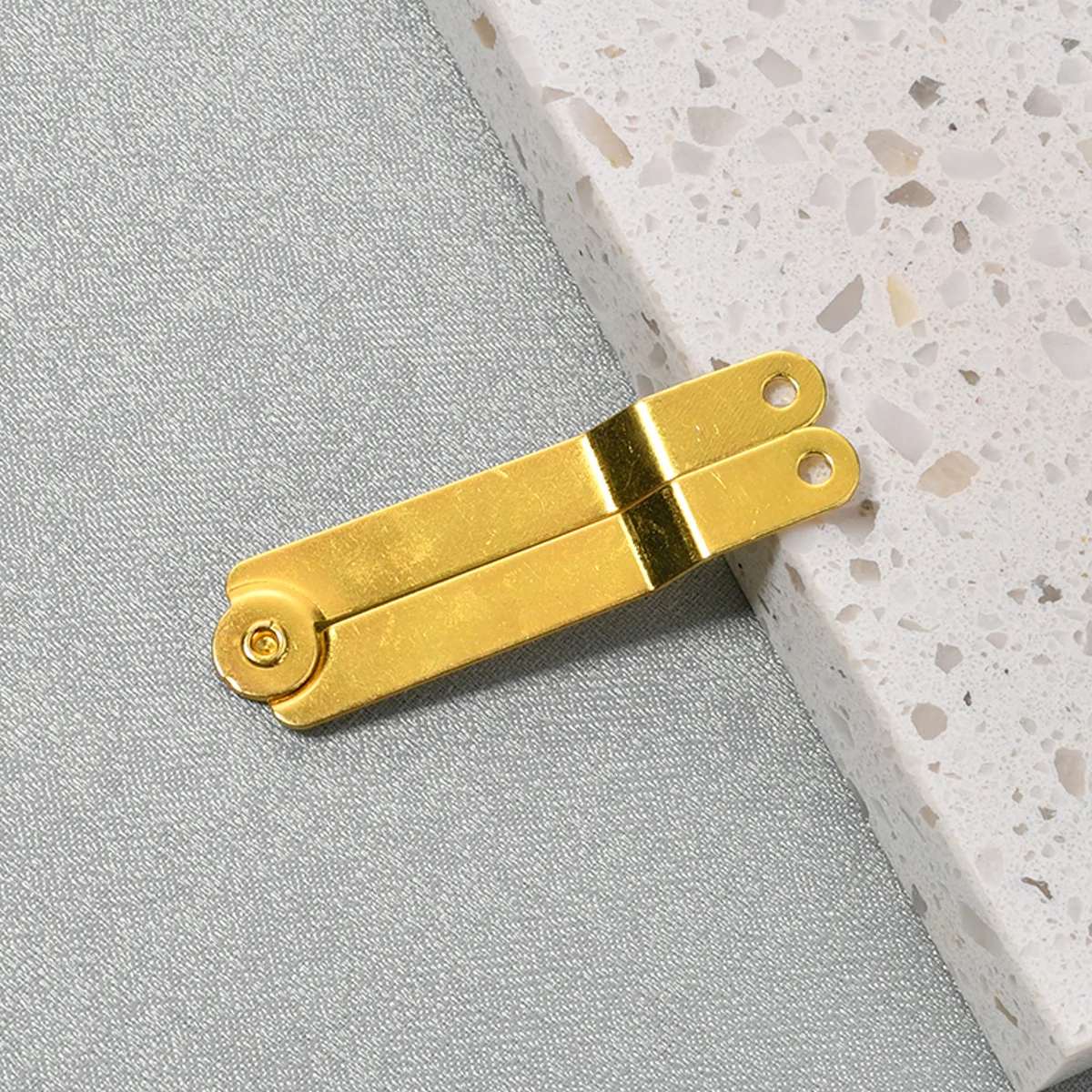 10pcs/set Wood Box Lid Support Hinge w/screws Jewelry Case Cover Stay Fittings Wooden Cabinet 62*8mm Stopping Position Hardware