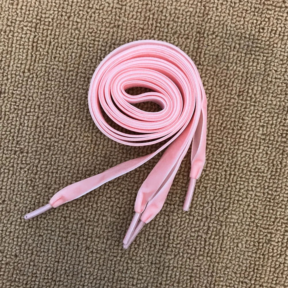 

2pcs 1.6Cm Shoelaces Wide Flat Shoe Lace For Boots Sneakers Loafers 80Cm Purple Pink Durable Shoe Accessories