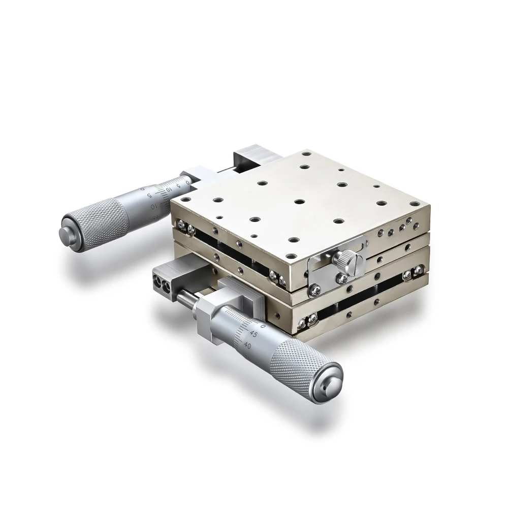 

Diacion MBXY80 80*80mm High Precision Large Capacity Manual Moving XY-axis Stage Micrometer Stainless Steel Linear Guide Blocks