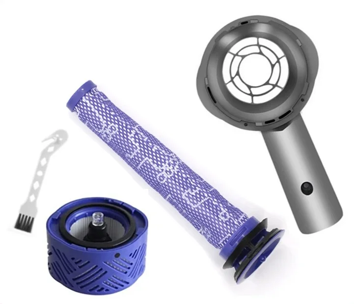 Replacement Accessories For Dyson V6 DC58 DC59 DC61 DC62 DC74 Vacuum Cleaner Parts Motor Rear Cover Rear Pre-Filter