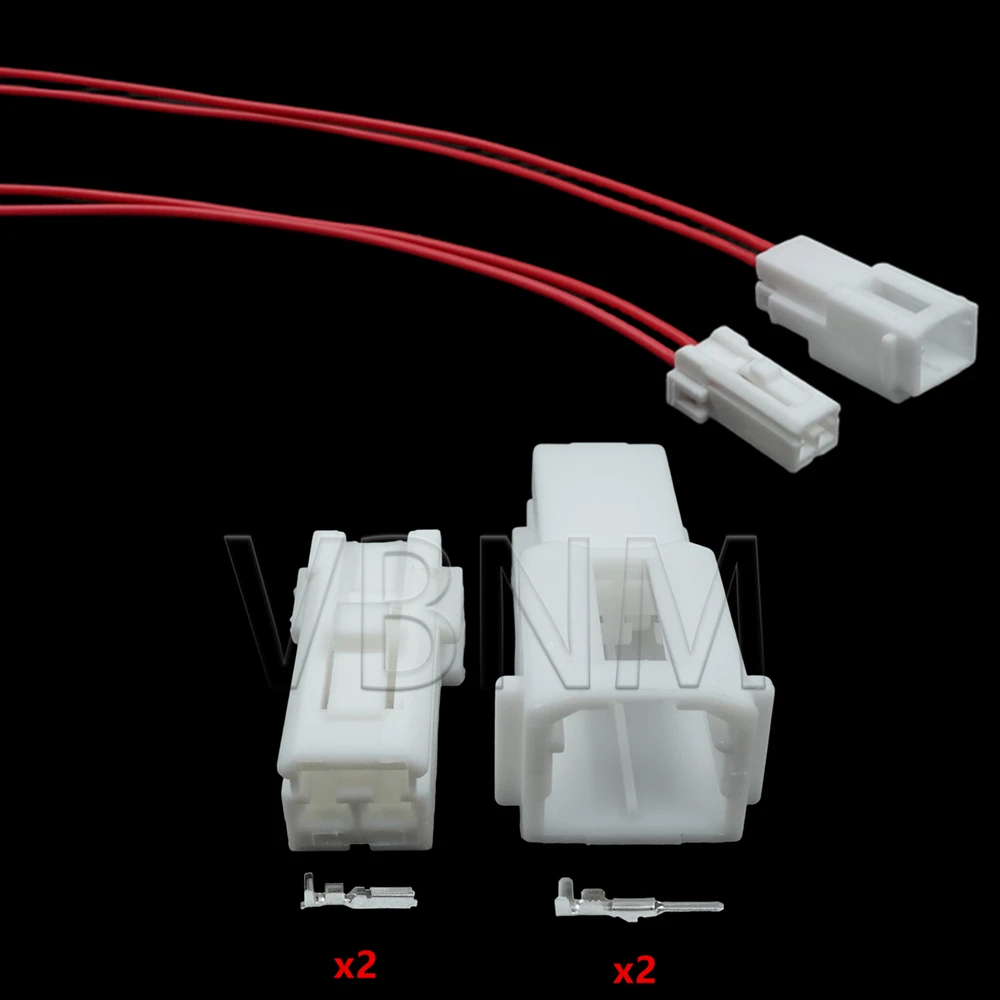 2 pines 174460-1 174463-1 368538-1 7123-8326 conector automático sistema de Audio para coche altavoz centro Multimedia enchufe del sistema de Audio