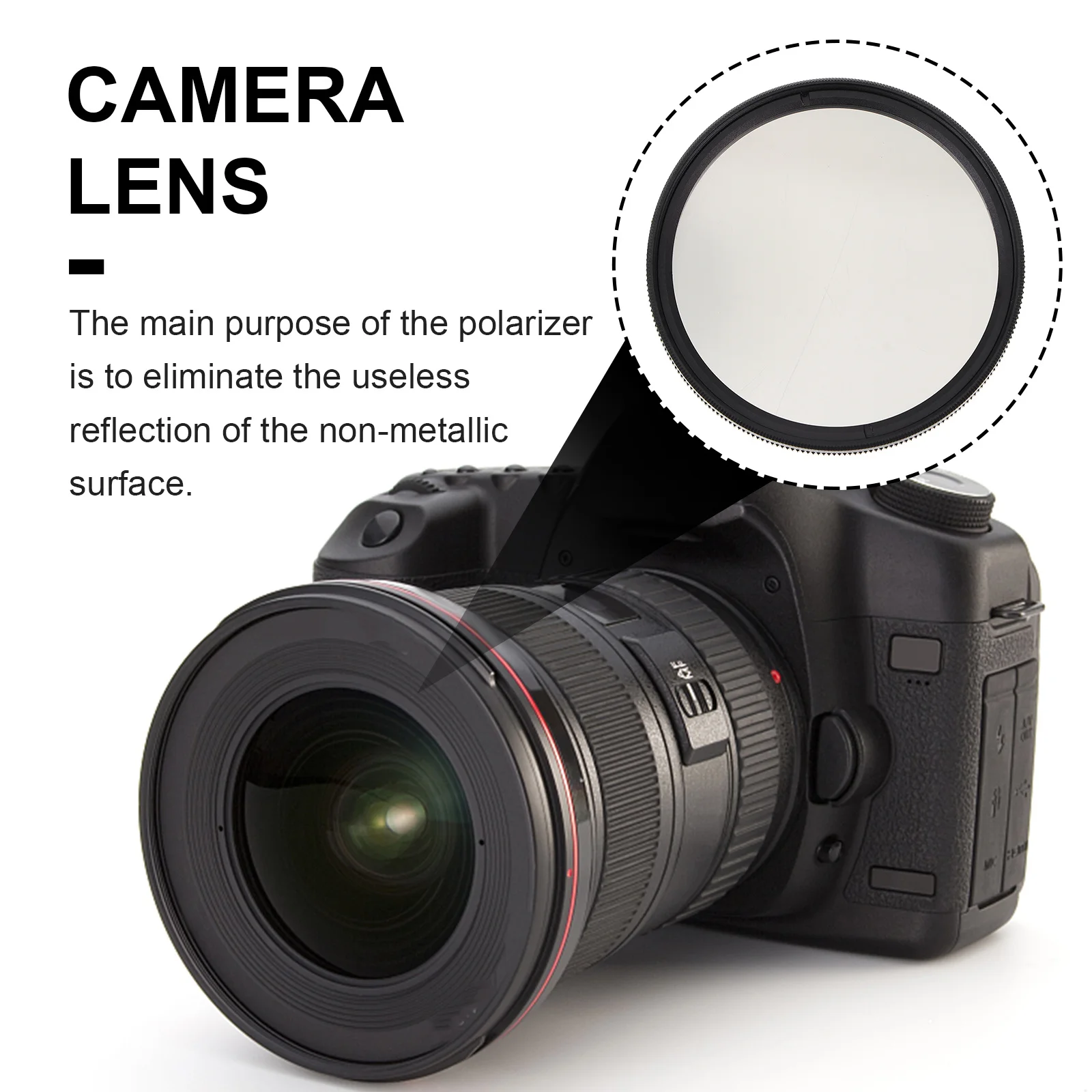 

3Pcs 55mm Camera External Beautify Lens Cpl Filter for Landscape Photos with Clear Bottomless Charm Effect Camera Lens