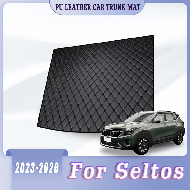 

Car Trunk Carpets Mats For Kia Seltos 2023 2024 2025 2026 Auto Accessories Interior Covers Waterproof Automobiles Replacement