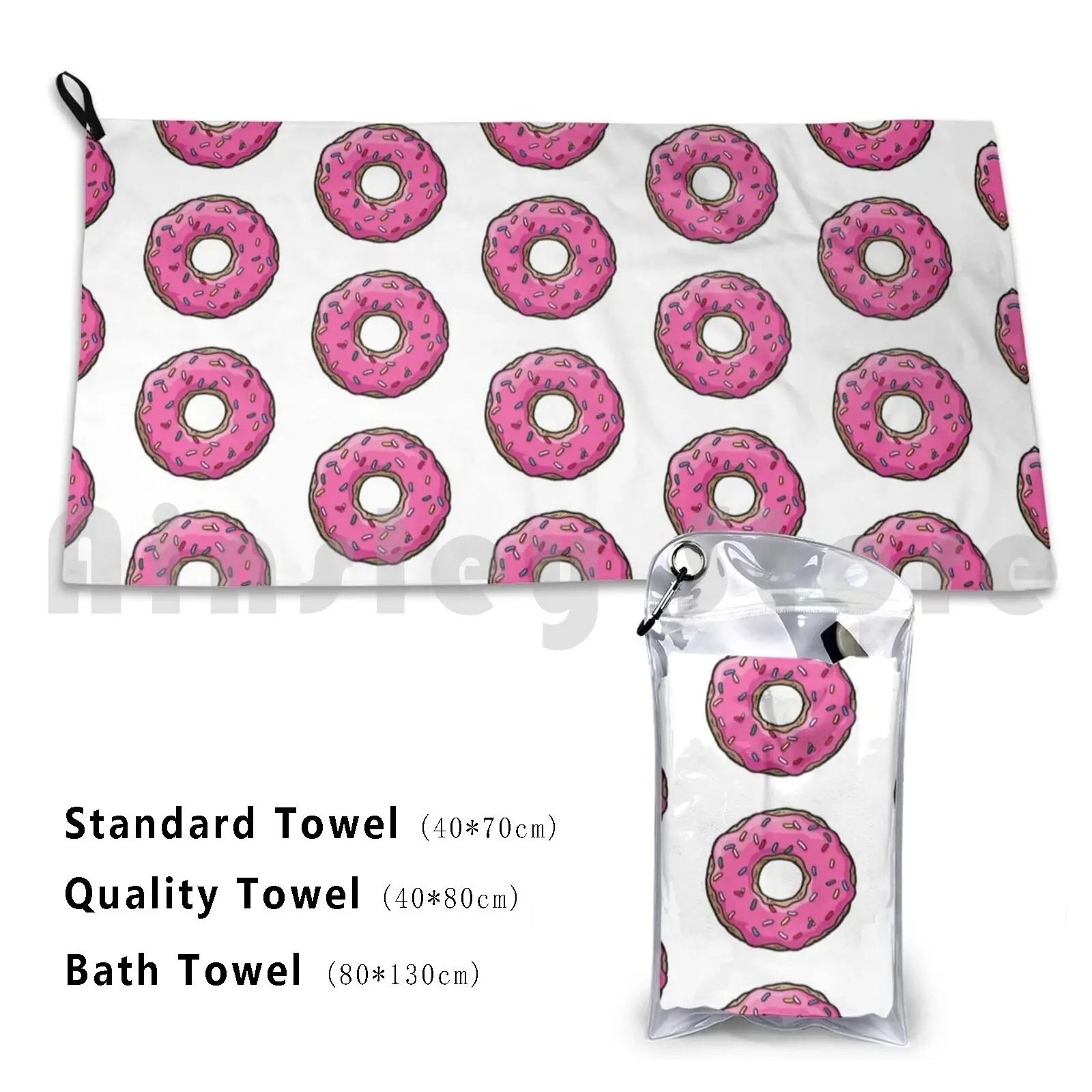 Пончик Пляжное Полотенце Быстросохнущее Качественное Полотенце Пончик Netflix Барт Гомер Маргин Лиза Мэгги Моло Ned Flanders Milhouse Moe