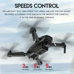 E88 folding remote control UAV aerial photography dual camera intelligent flight automatic obstacle avoidance children