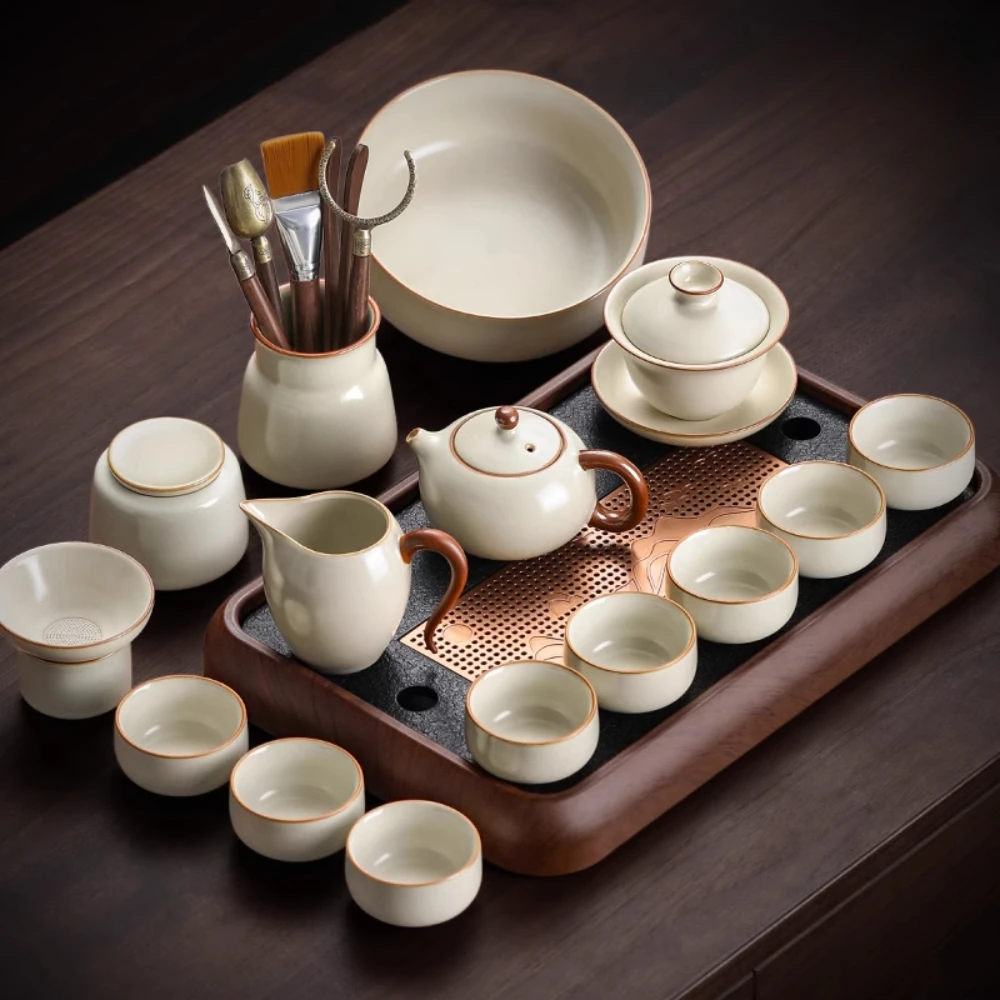 

Kids Luxury Tea Tray Kitchen Organizer Office Serving Tea Tray Gongfu Minimalist Nordic Taca Do Serwowania Home Furniture