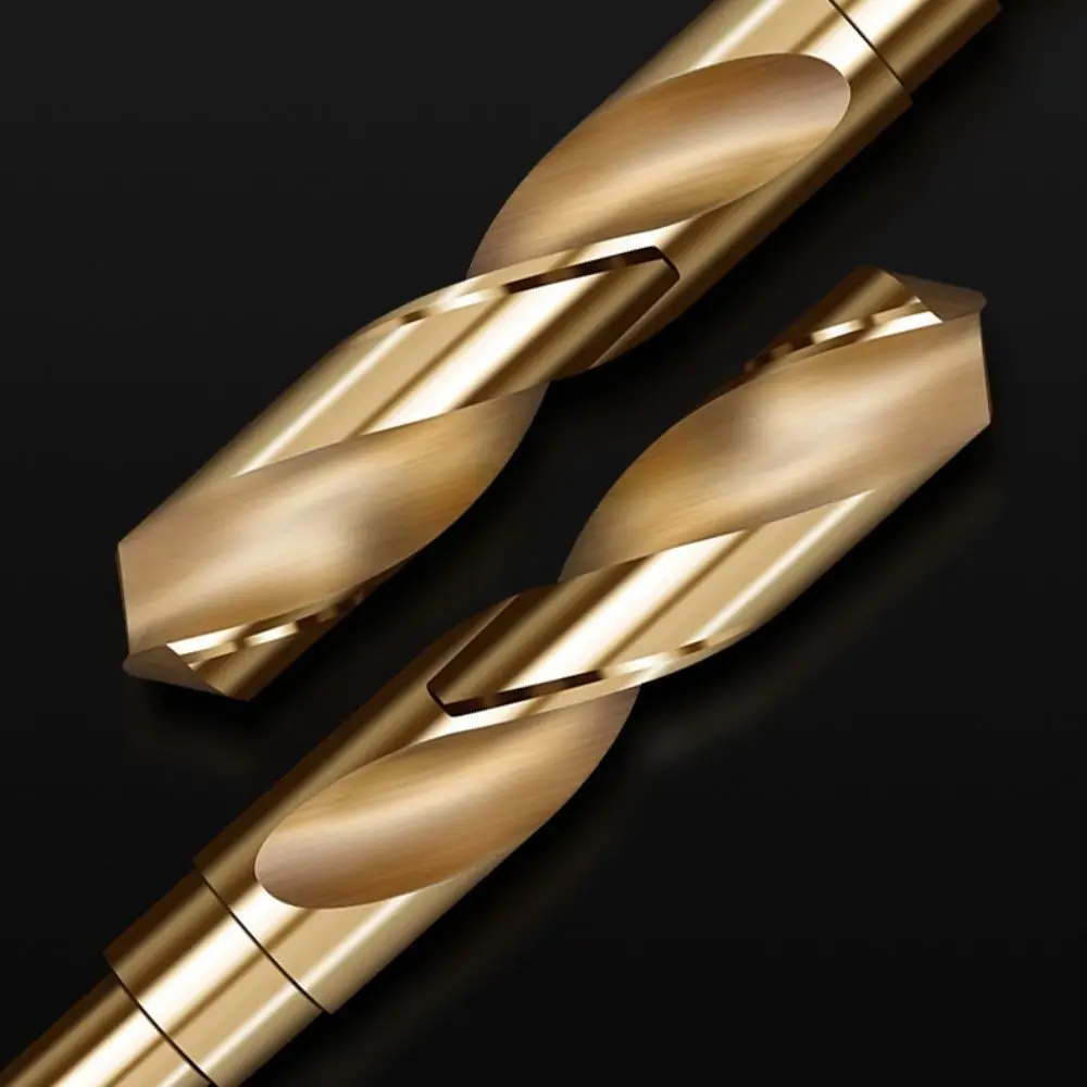 

Portable 12mm-35mm Twist Drill HSS Round Shank Cobalt Drill Bit Spiral Multi-function Metal Hole Opener