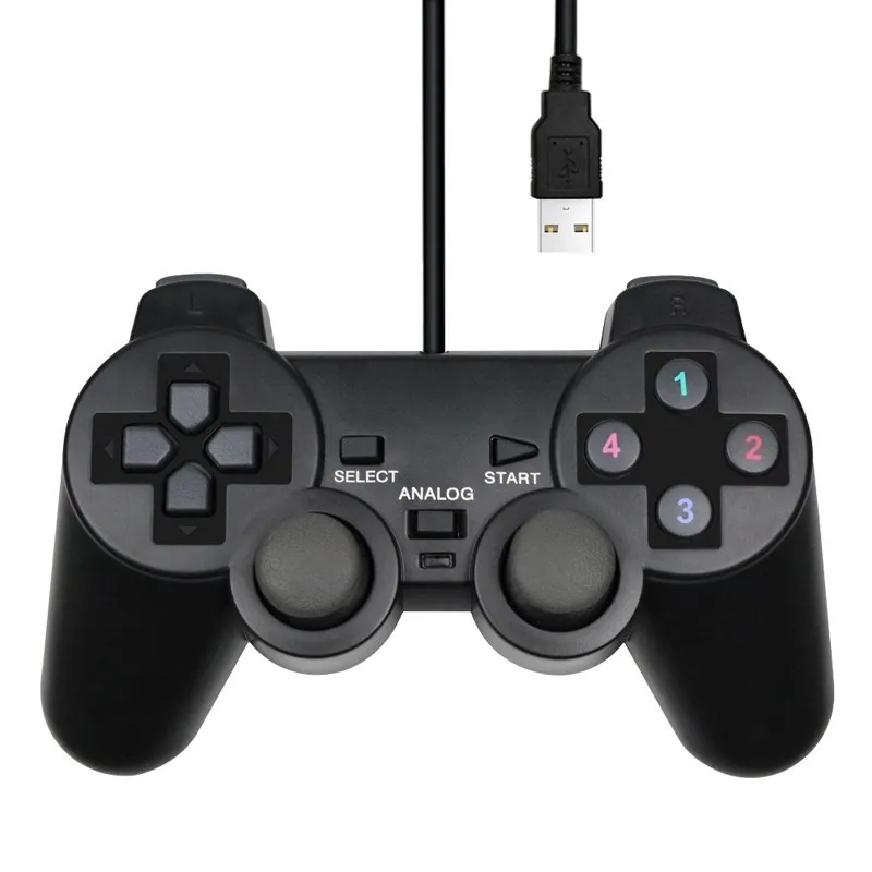 USB Wired Game Controller for PC
