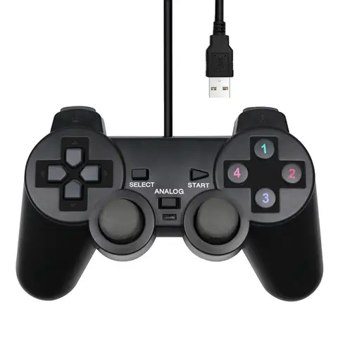 USB Wired Game Controller for PC TECTINTER