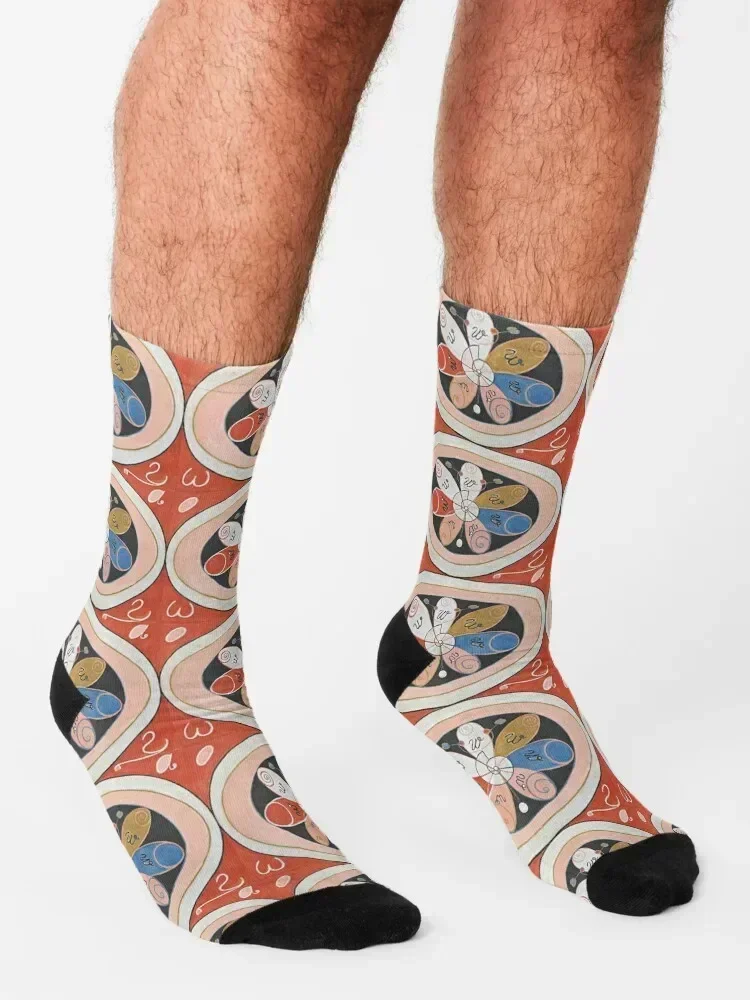 Hilma af Klint - Frau Socken japanische Mode Retro Strümpfe Mann männliche Socken Damen