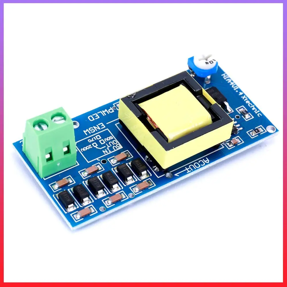 

High Voltage Capacitor Charging Power Supply Module 5V-12V Step Up To 300V-1200V DC-DC Boost Power Module Adjustable Power